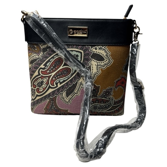 Spartina 449 Handbags - Spartina 449 Cora Hipster Paisley Crossbody Bag NWT